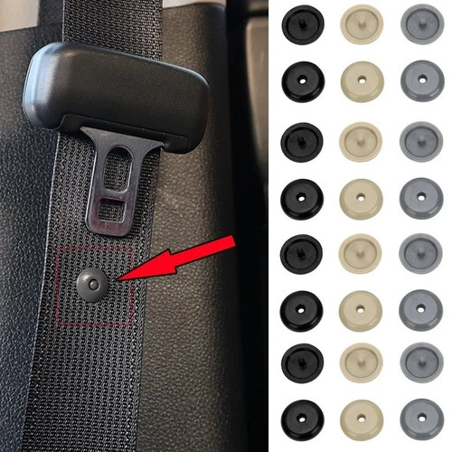 Car seat belt stopper - stopper, button